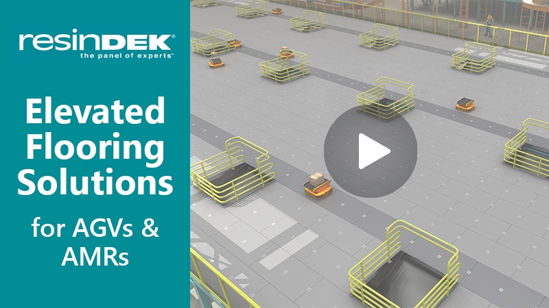 Elevated Flooring Solutions for AGVs and AMRs